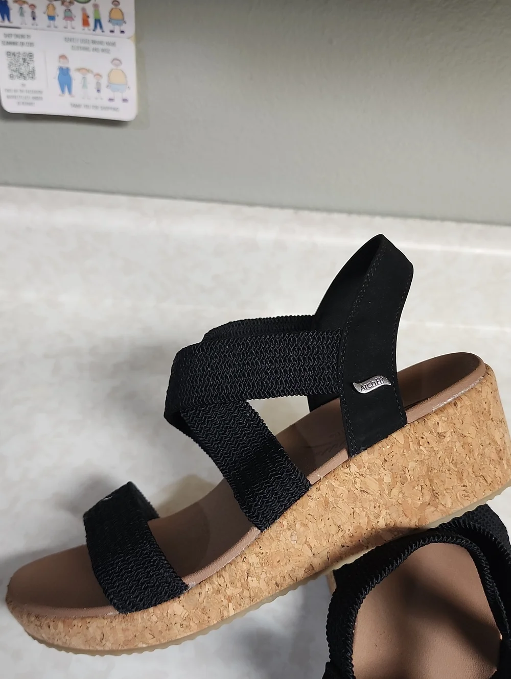 Skechers wedge sandals